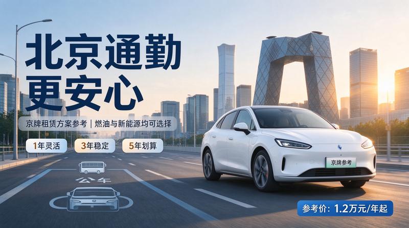 2026年北京京牌租赁服务场景